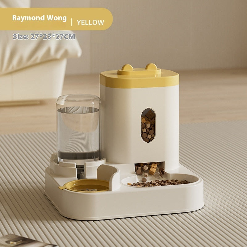 Automatic Pet Feeding And Water Dispenser Bowl