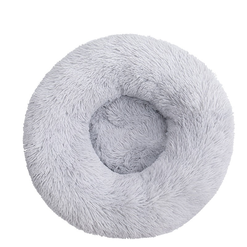 Round Cotton Warm Winter Pet Sleeping Bed