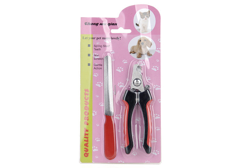 Pet Nail Scissors LED Light Safety Grooming Tool