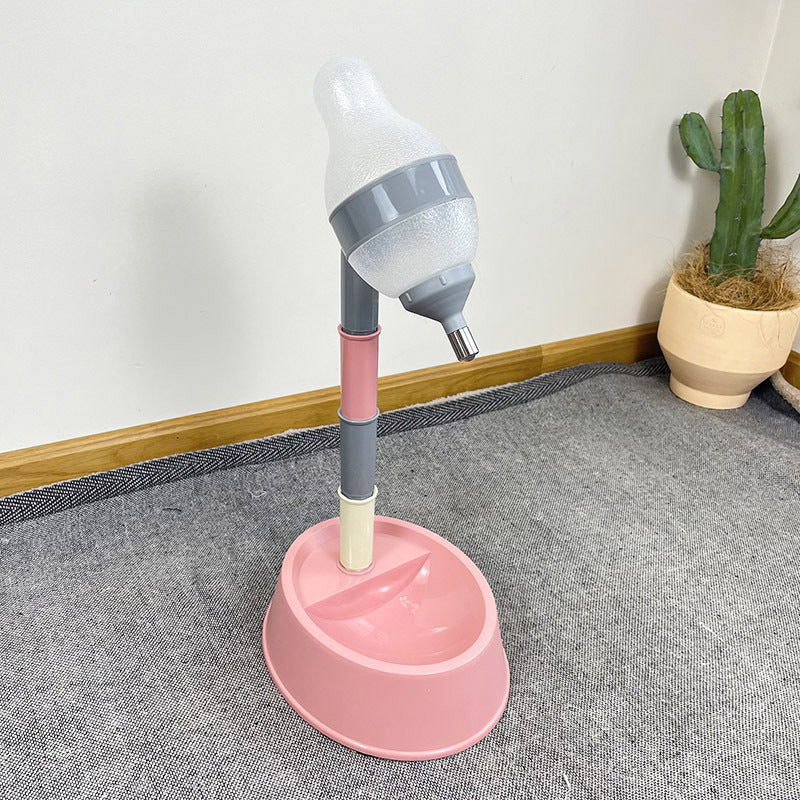 Automatic Adjustable Height Pet Water Dispenser Fountain Bowl