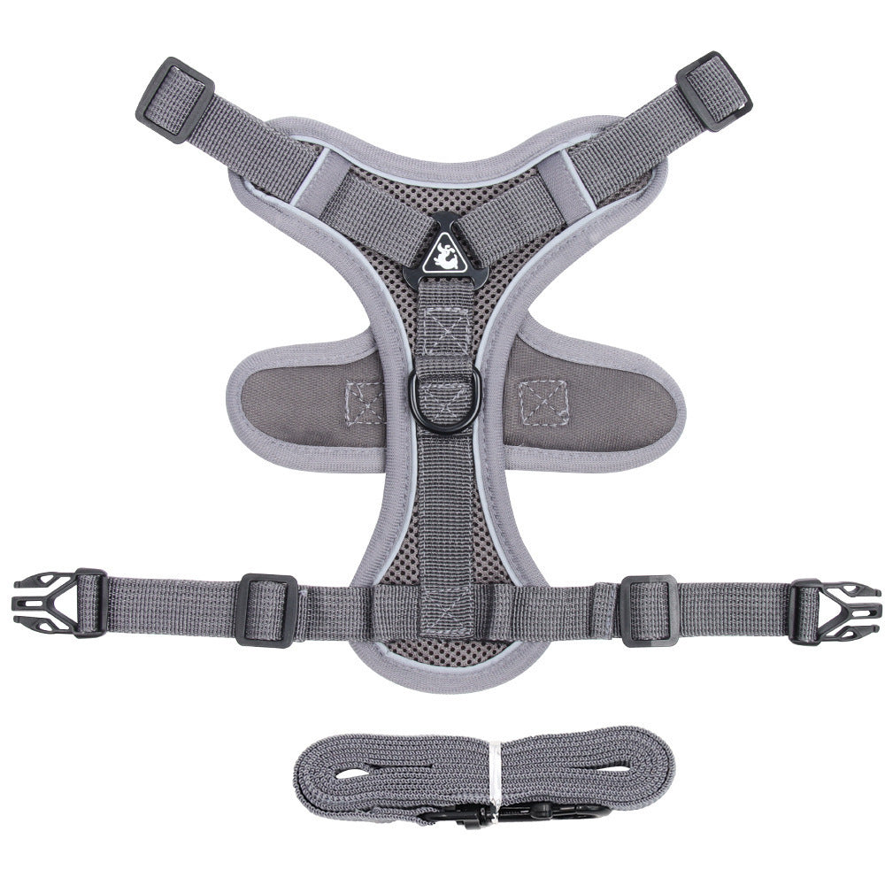 New Vest Style Pet Chest Harness With Leash