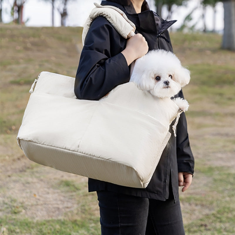Pet Car Seat Carrier Adjustable Safety Leash Travel Bag