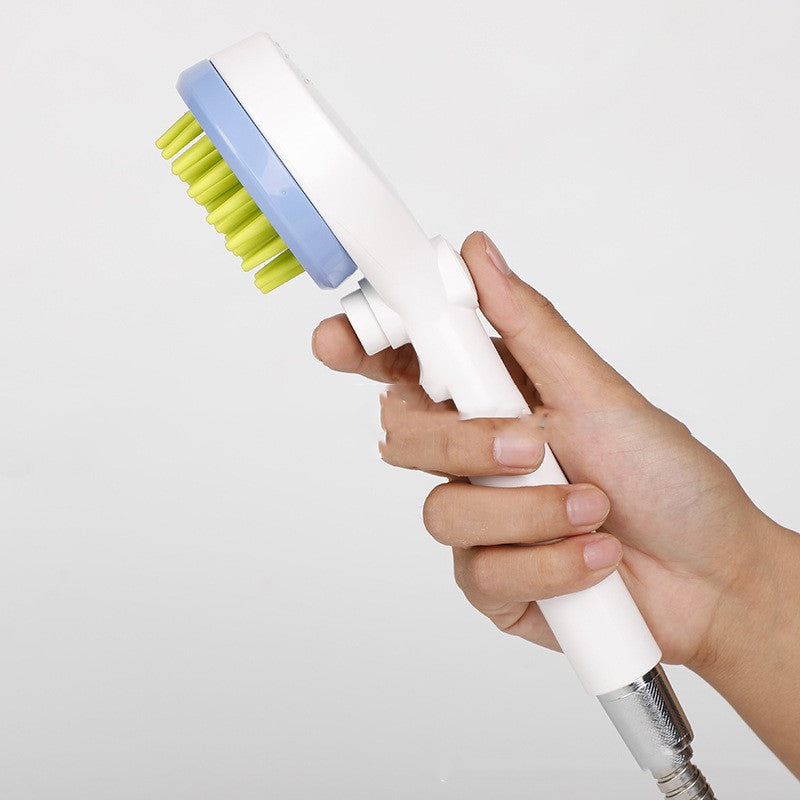 Pet Bath Brush Massage Comb Shower Cleaning Tool