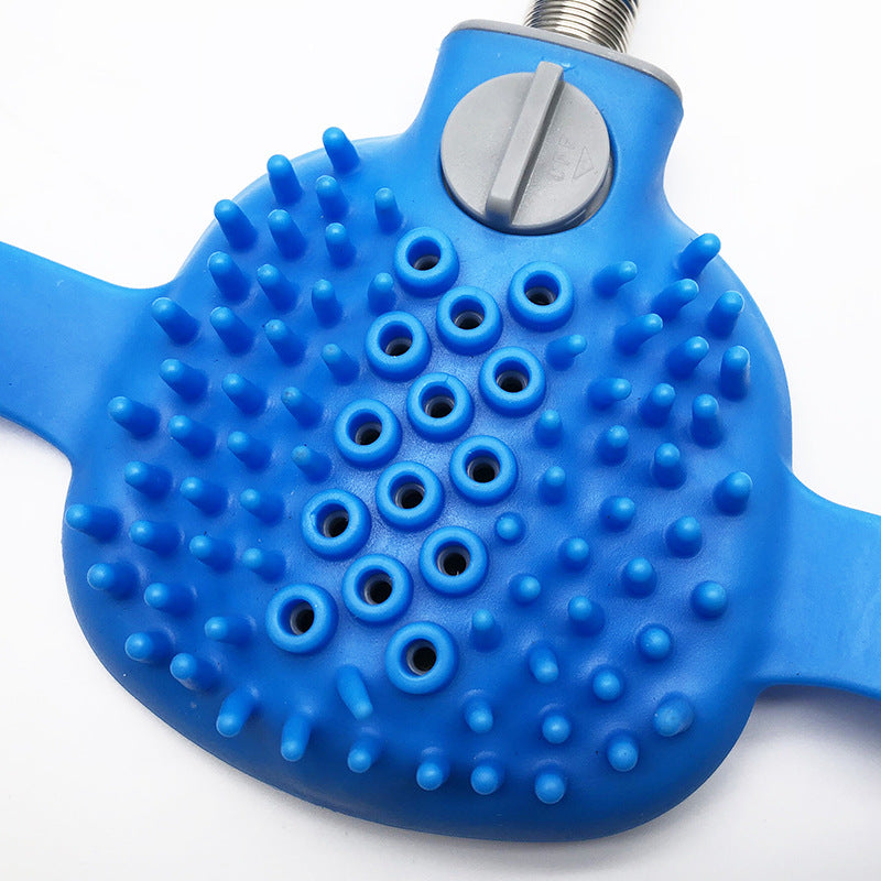Pet Bath Brush Outdoor Shower Cleaning Grooming Tool