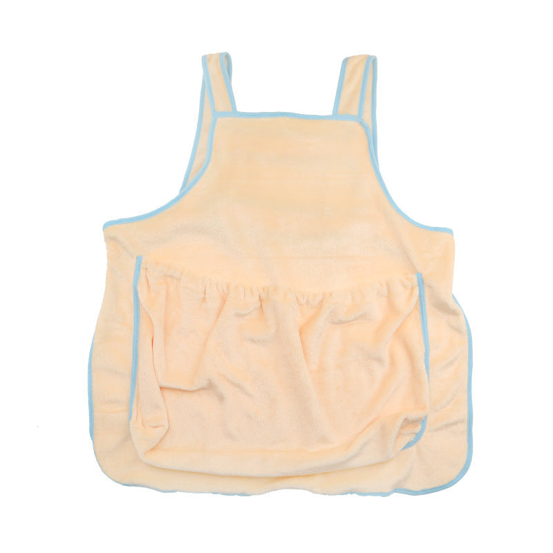 Pet Carrier Hanging Chest Apron Travel Plush Pocket Bag