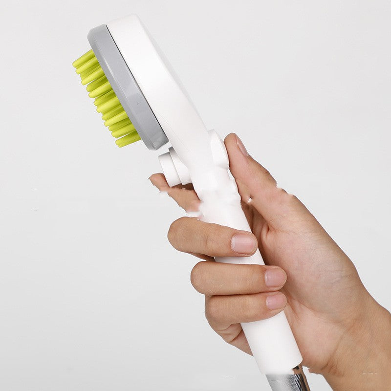 Pet Bath Brush Massage Comb Shower Cleaning Tool