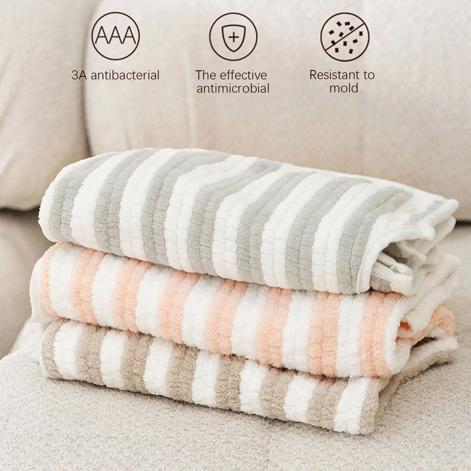 Pet Bath Towel Ultra Absorbent Quick Dry Bathrobe Tool