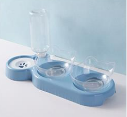 Anti-Tumble Automatic Pet Feeding Water Fountain Bowl